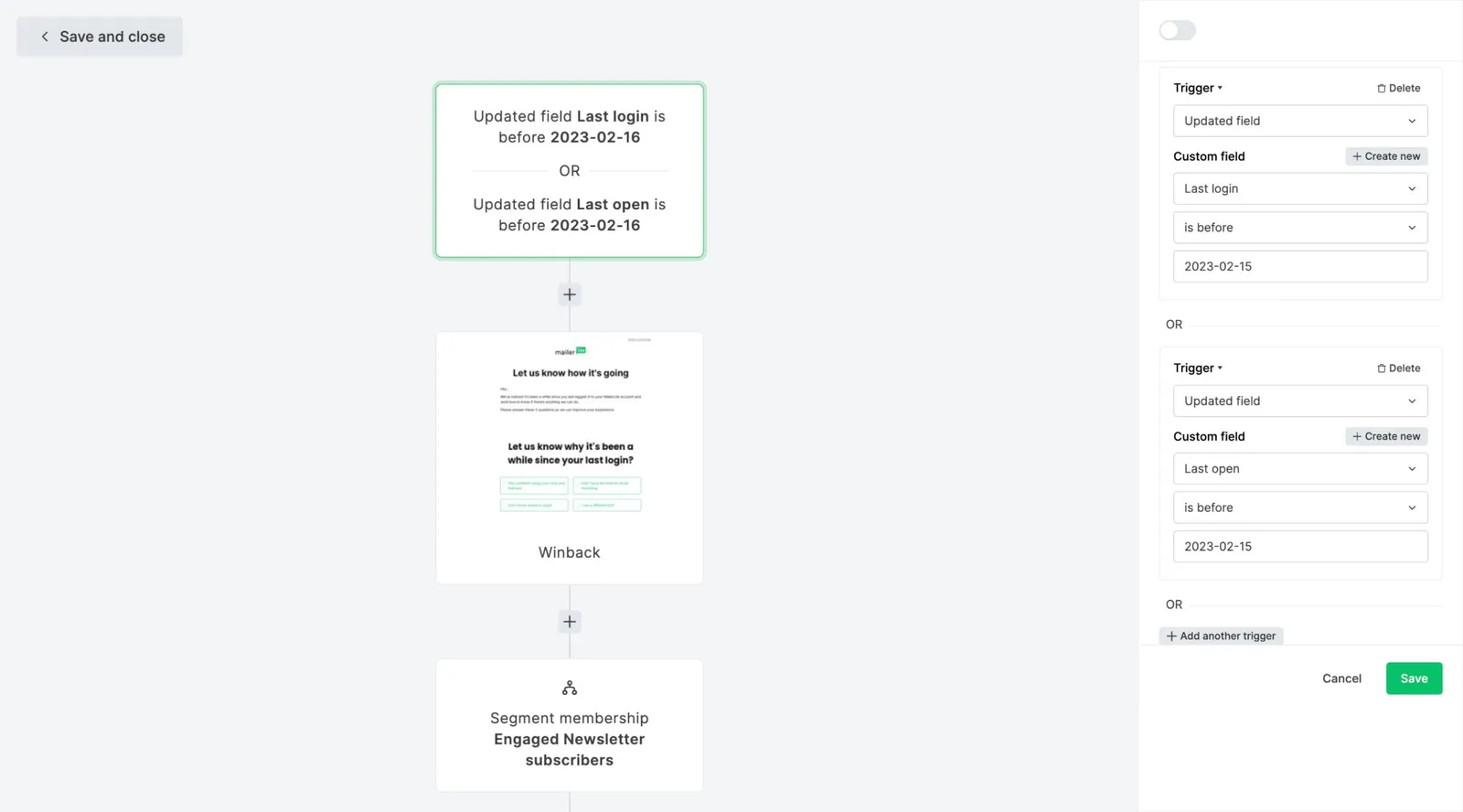 MailerLite Automation Rules - mailchimp alternatieven met betere automatisering
